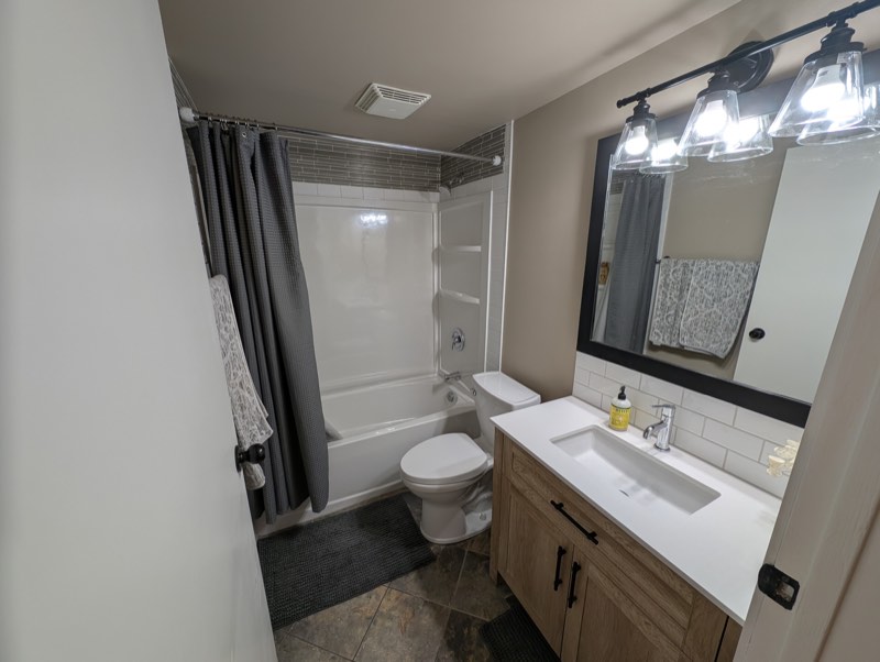 Primary Bathroom View 1